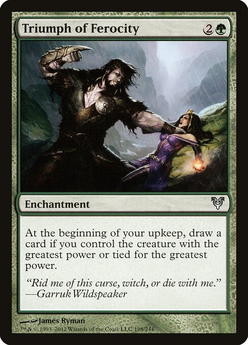 Triumph of Ferocity – Avacyn Restored (AVR-198) Magic: The Gathering card | LC-REM-20260804-15339695341900-7bb41fa6-0cc6-43e5-9aa8-fcd9c781f4ce