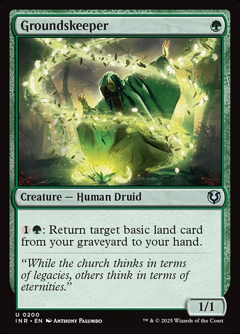 Groundskeeper – Innistrad Remastered (INR-200) Magic: The Gathering card Hoofdafbeelding