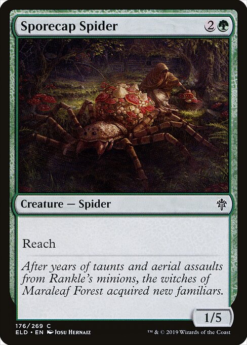 Sporecap Spider – Throne of Eldraine (ELD-176) Magic: The Gathering card