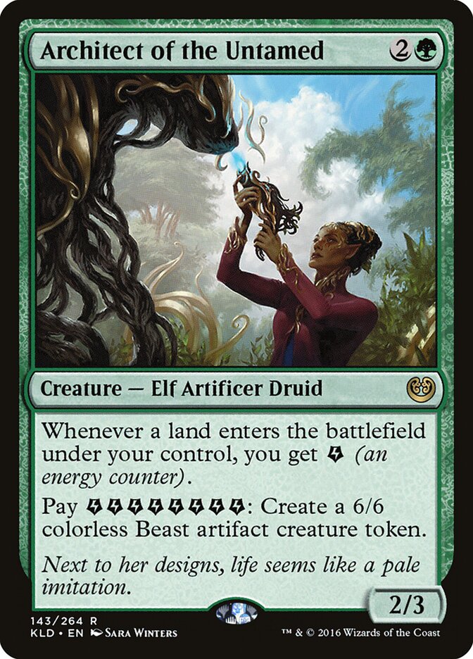 Architect of the Untamed - Kaladesh (Rare) [KLD-143] Immagine principale del prodotto