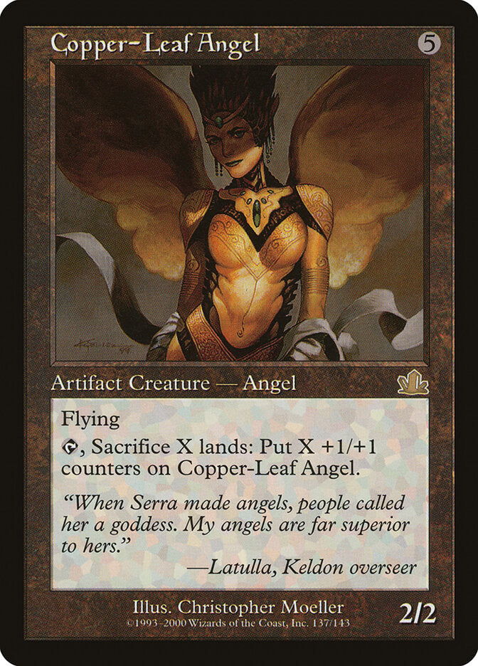 Magic-kaart Copper-Leaf Angel PCY-137 uit Prophecy (Rare) Main image