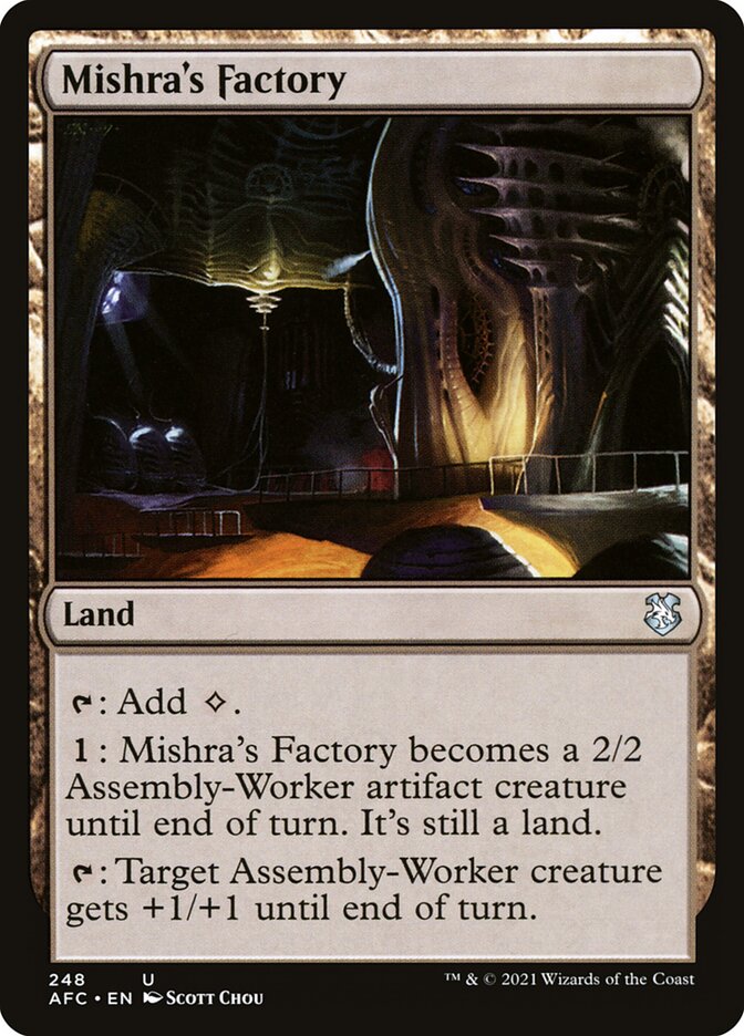 Mishra's Factory - Commander: Adventures in the Forgotten Realms (Uncommon) [AFC-248]