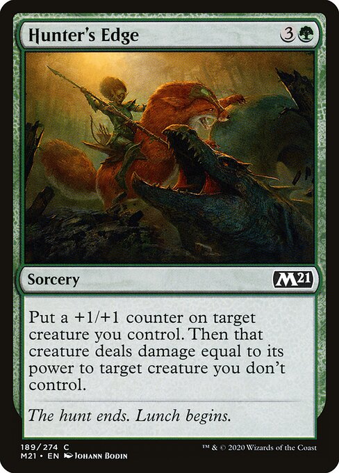 Hunter's Edge – Core 2021 (M21-189) Magic: The Gathering card