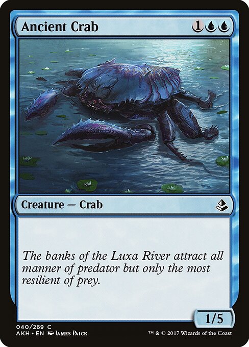 Ancient Crab – Amonkhet (AKH-40) Magic: The Gathering card Image principale du produit