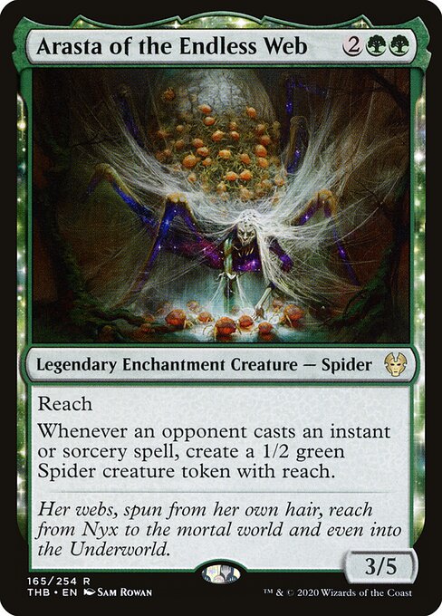 Arasta of the Endless Web – Theros Beyond Death (THB-165) Magic: The Gathering card Imagen principal del producto
