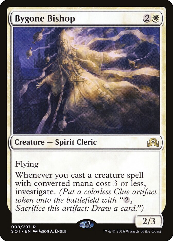 Bygone Bishop - Shadows over Innistrad (Rare) [SOI-8] Main image