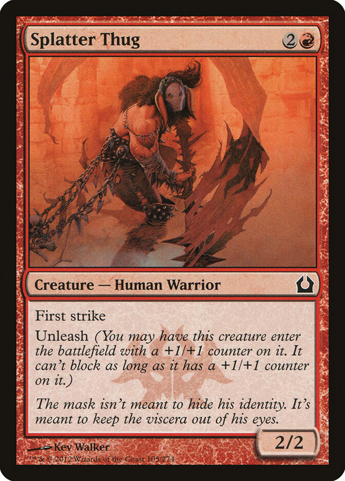 Splatter Thug - Return to Ravnica (Common) [RTR-105]