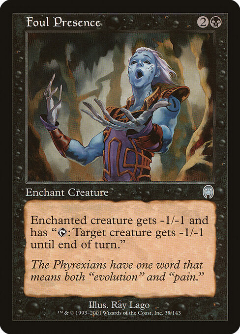 Foul Presence – Apocalypse (APC-39) Magic: The Gathering card Imagen principal del producto