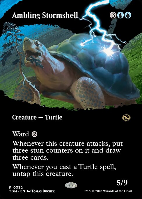 Ambling Stormshell – Tarkir: Dragonstorm (TDM-332) Magic: The Gathering card | LC-REM-20260804-15401849618764-7c67235e-13d3-40ba-9cb7-03c1db6d455e Hauptbild