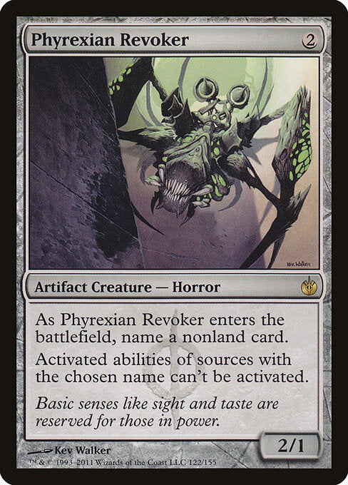 Phyrexian Revoker – Mirrodin Besieged (MBS-122) Magic: The Gathering card
