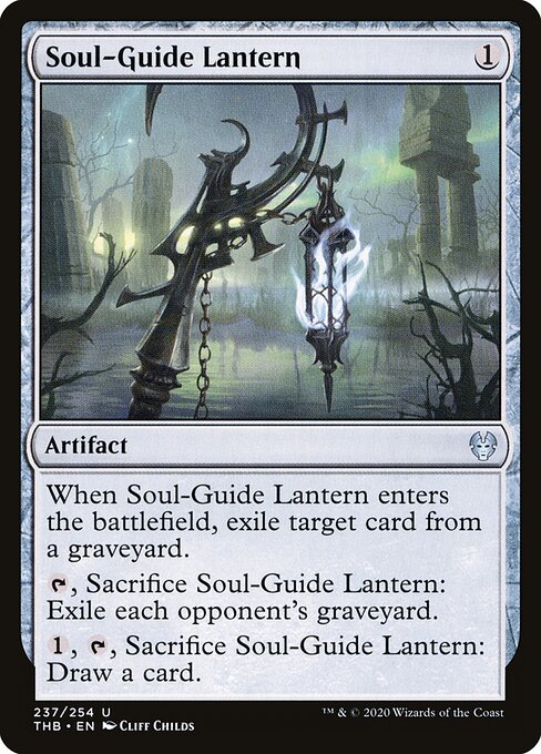 Soul-Guide Lantern – Theros Beyond Death (THB-237) Magic: The Gathering card