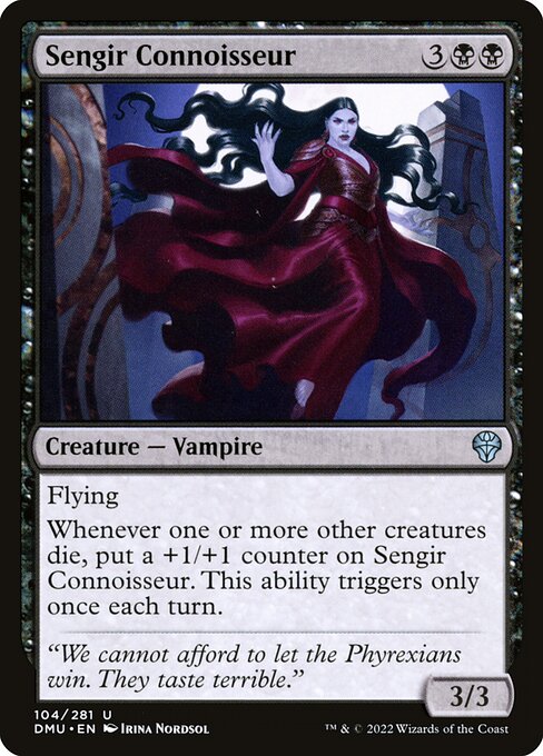 Sengir Connoisseur – Dominaria United (DMU-104) Magic: The Gathering card