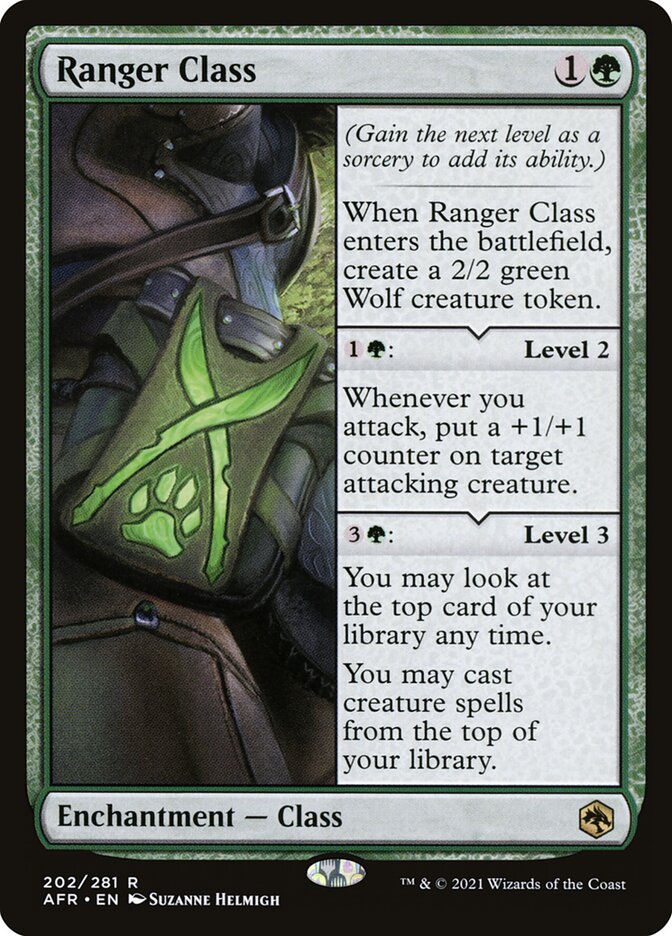 Ranger Class - Adventures in the Forgotten Realms (Rare) [AFR-202] Immagine principale del prodotto