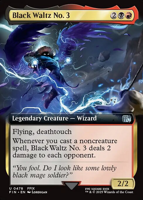 Black Waltz No. 3 – Final Fantasy (FIN-478) Magic: The Gathering card | LC-REM-20260804-15543933927756-7d143a13-a627-4b64-9356-253a2f9ddf98 Imagen principal del producto