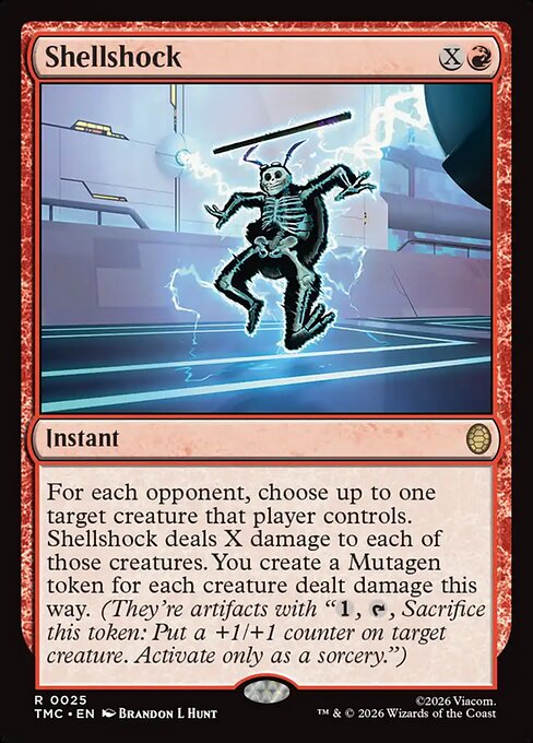 Shellshock – Commander: Teenage Mutant Ninja Turtles (TMC-25) Magic: The Gathering card Hoofdafbeelding