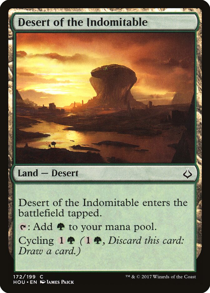 Desert of the Indomitable - Hour of Devastation (Common) [HOU-172]