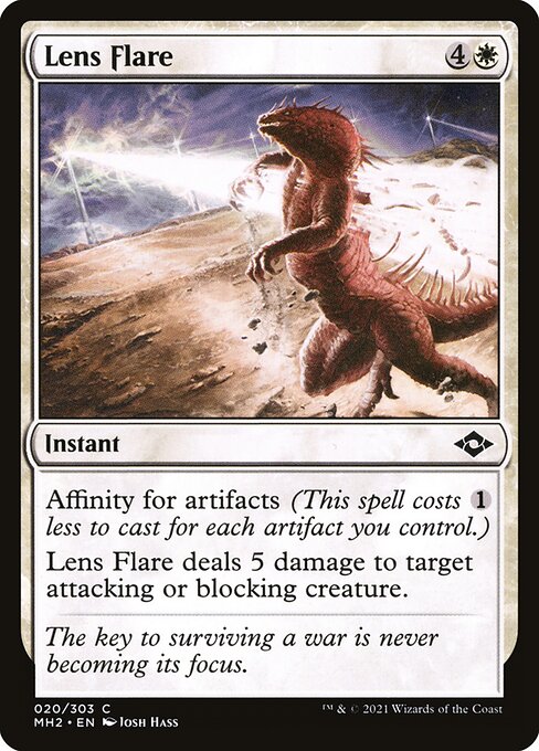 Lens Flare – Modern Horizons 2 (MH2-20) Magic: The Gathering card