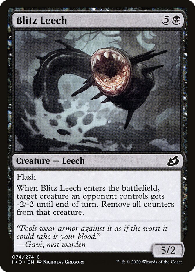 Blitz Leech - Ikoria: Lair of Behemoths (Common) [IKO-74]