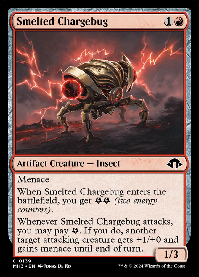 Smelted Chargebug - Modern Horizons 3 (Common) [MH3-139]