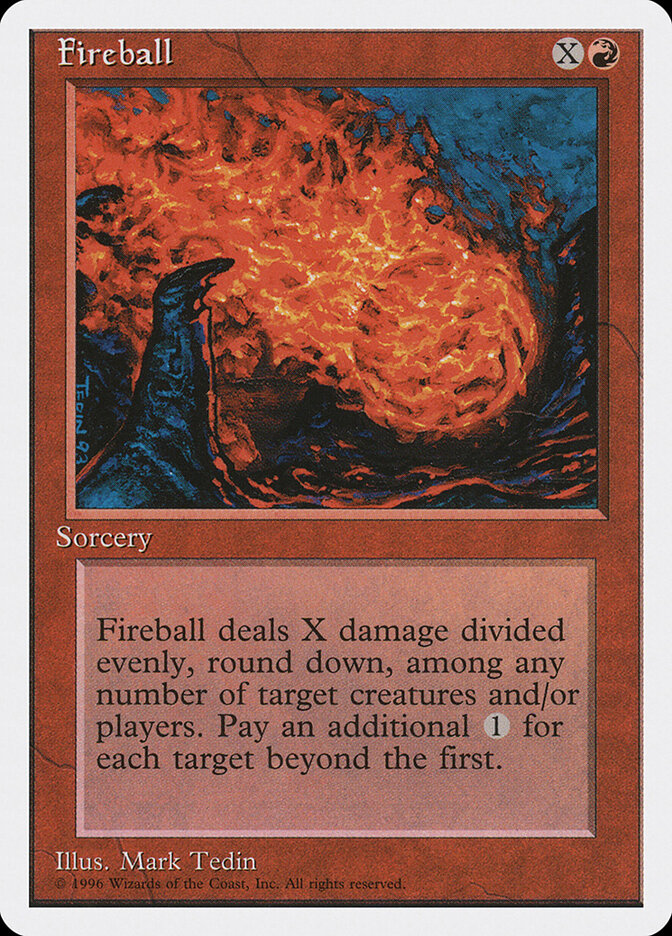 Magic-kaart Fireball ITP-32 uit Introductory Two-Player Set (Common) Imagen principal del producto