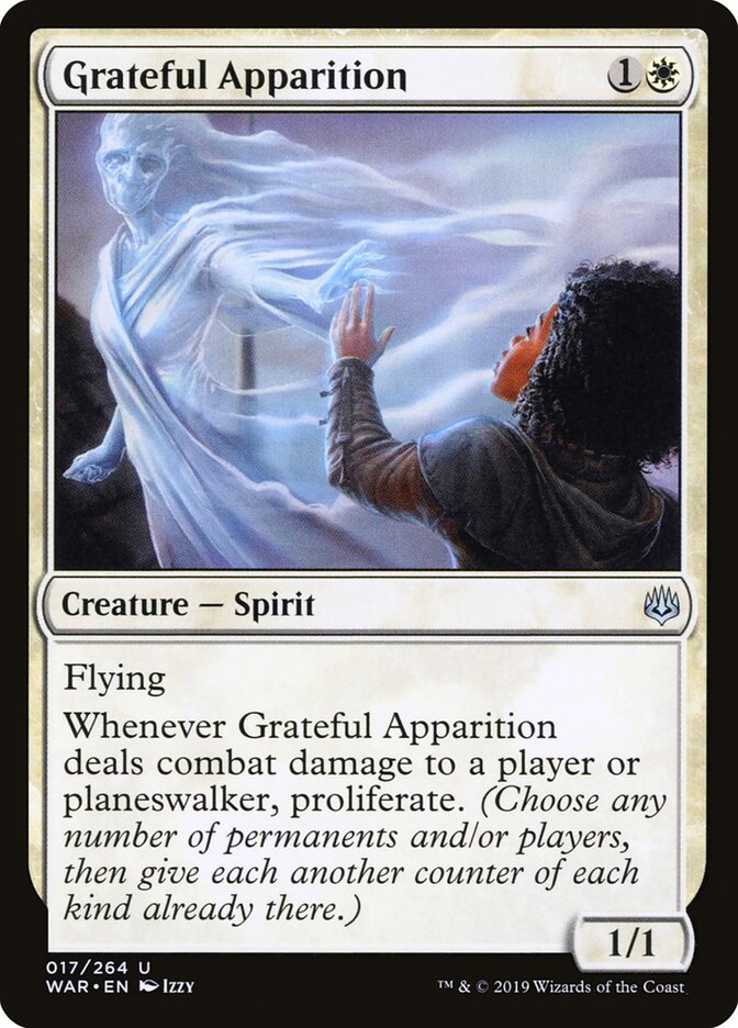 Grateful Apparition - War of the Spark (Uncommon) [WAR-17]