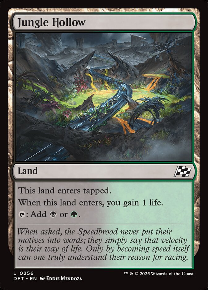 Jungle Hollow - Aetherdrift (Common) [DFT-256] Main image
