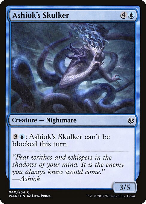 Ashiok's Skulker – War of the Spark (WAR-40) Magic: The Gathering card | LC-REM-20260804-15339918655820-7dd5b0a1-104d-4e0f-82de-65487fbf01ff
