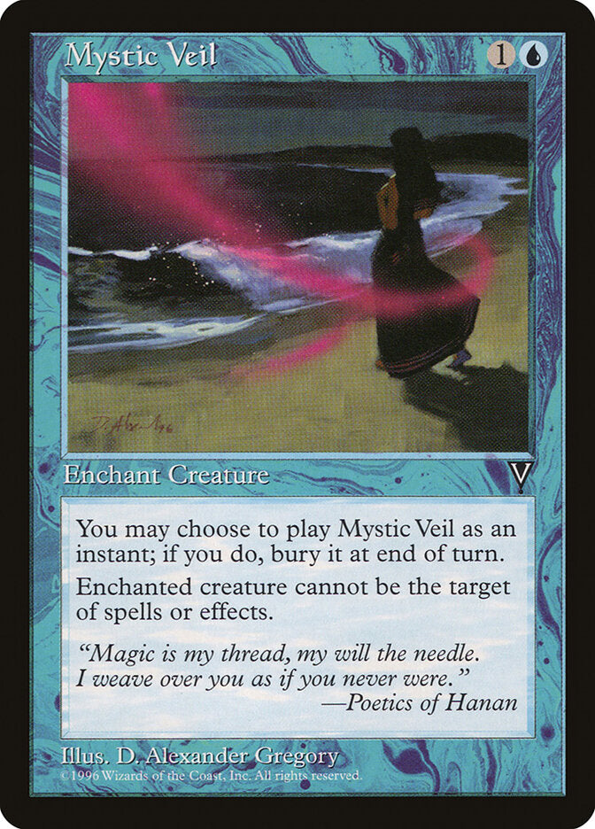 Magic-kaart Mystic Veil VIS-38 uit Visions (Common) Immagine principale del prodotto