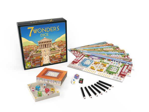 7 Wonders Dice English edition contents