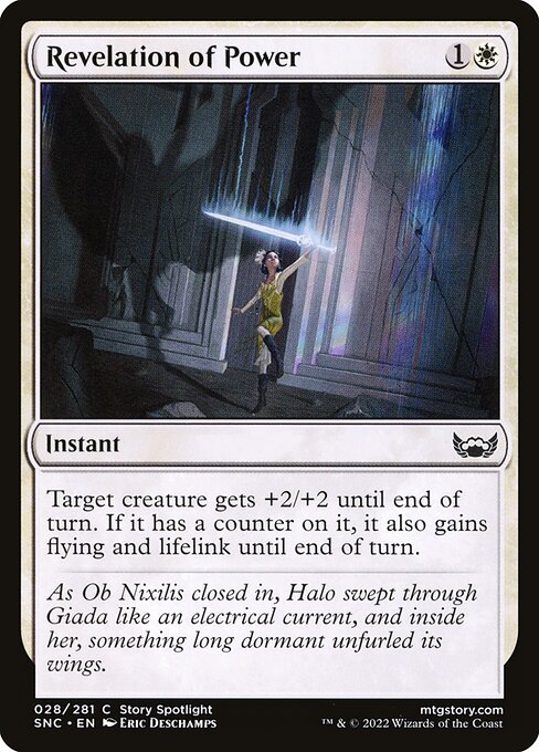 Revelation of Power – Streets of New Capenna (SNC-28) Magic: The Gathering card | LC-REM-20260804-15909432328524-7e010b11-8f3e-4792-afe4-0a376650b6c4 Hoofdafbeelding