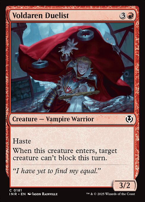 Voldaren Duelist – Innistrad Remastered (INR-181) Magic: The Gathering card | LC-REM-20260804-15340143149388-7e2df669-a996-4692-9c04-7ba236595076