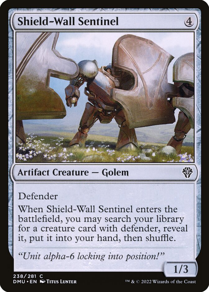 Shield-Wall Sentinel - Dominaria United (Common) [DMU-238]