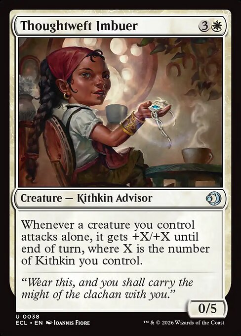 Thoughtweft Imbuer – Lorwyn Eclipsed (ECL-38) Magic: The Gathering card | LC-REM-20260804-15583031427404-7e585a6c-2d95-450e-98cb-8794d7d8ecca
