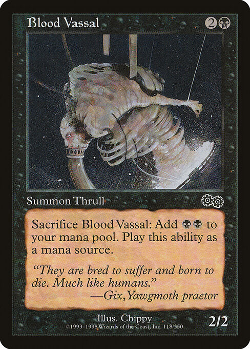 Blood Vassal – Urza's Saga (USG-118) Magic: The Gathering card | LC-REM-20260804-15935501041996-7e692dea-750b-40b2-9440-8b570e67c23e Image principale du produit