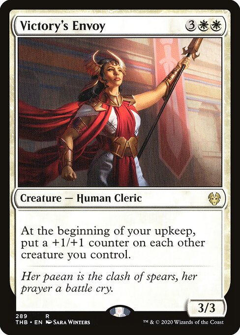 Victory's Envoy – Theros Beyond Death (THB-289) Magic: The Gathering card | LC-REM-20260804-15151538897228-7e7fa9e2-4c16-4e94-9b0e-09657303132c Hauptbild