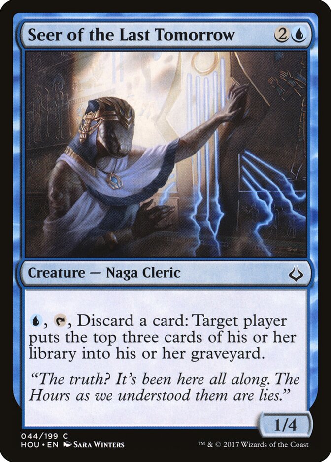 Seer of the Last Tomorrow - Hour of Devastation (Common) [HOU-44]