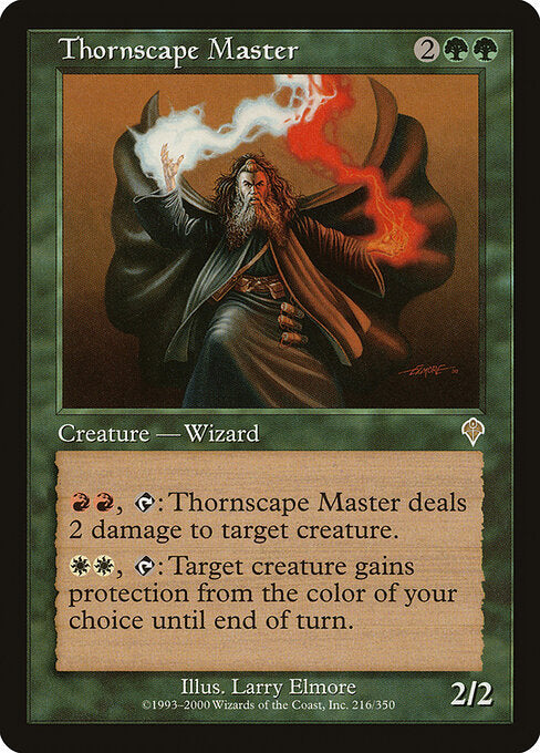Thornscape Master – Invasion (INV-216) Magic: The Gathering card | LC-REM-20260804-15909413093708-7e8f164d-3782-4eaa-a4db-ab7082d45ee7
