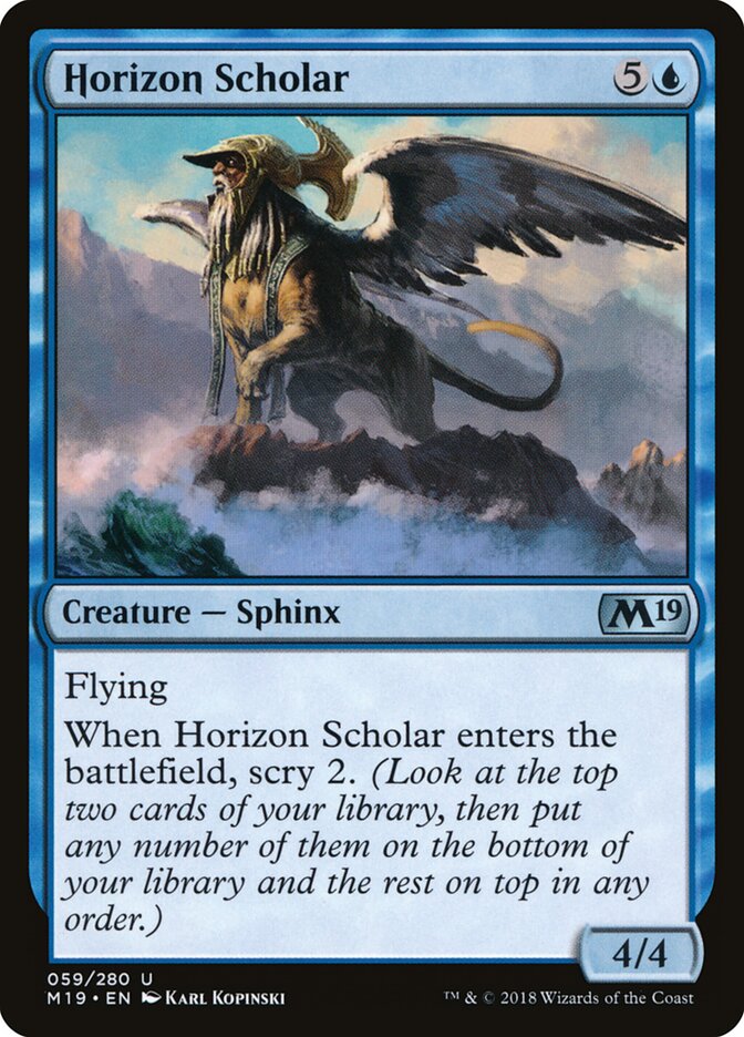 Horizon Scholar - Core 2019 (Uncommon) [M19-59]