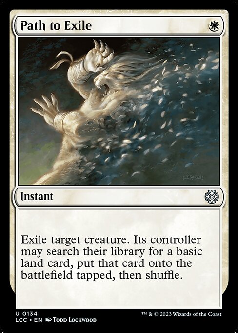 Path to Exile – Commander: The Lost Caverns of Ixalan (LCC-134) Magic: The Gathering card