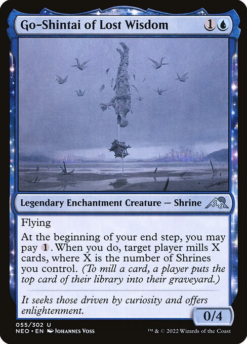 Go-Shintai of Lost Wisdom – Kamigawa: Neon Dynasty (NEO-55) Magic: The Gathering card | LC-REM-20260804-15909431378252-7ec1192c-25b8-4975-ae6c-86be28ac1840