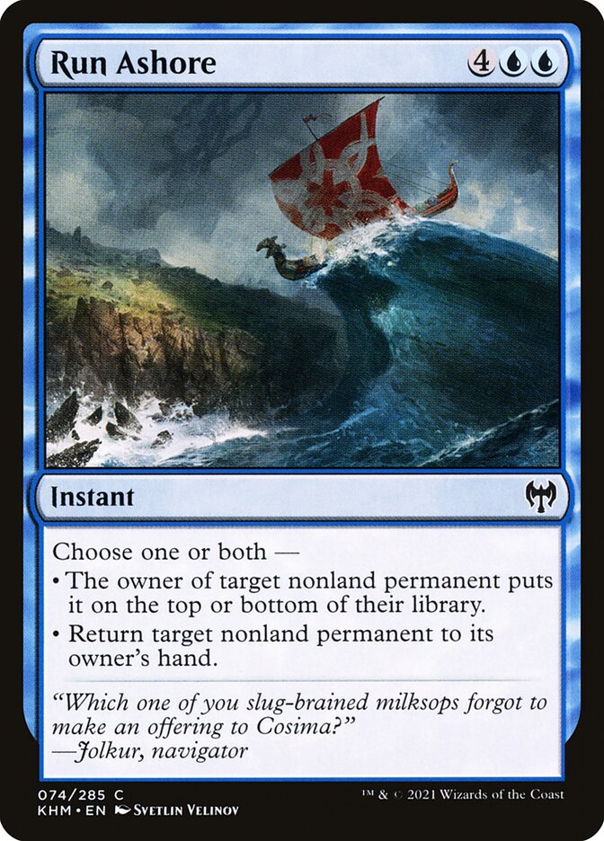 Run Ashore - Kaldheim (Common) [KHM-74] Immagine principale del prodotto