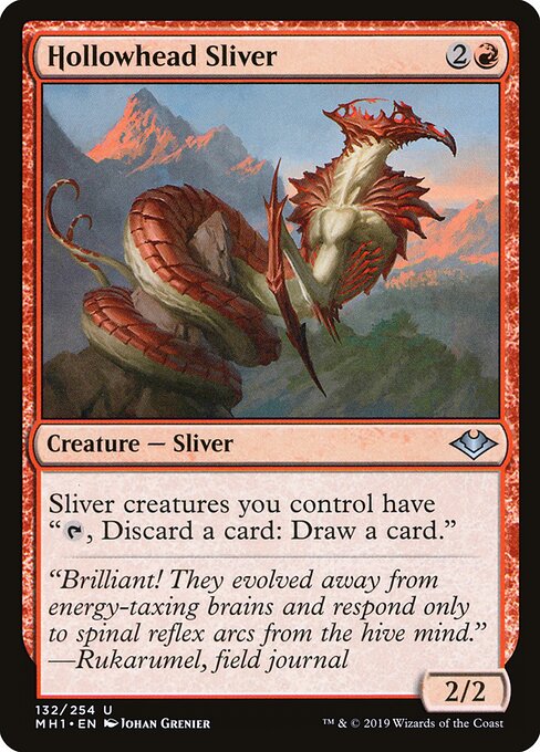 Hollowhead Sliver – Modern Horizons (MH1-132) Magic: The Gathering card | LC-REM-20260804-15909429674316-7f05b162-90aa-4c95-903f-775a17d20359 Hauptbild