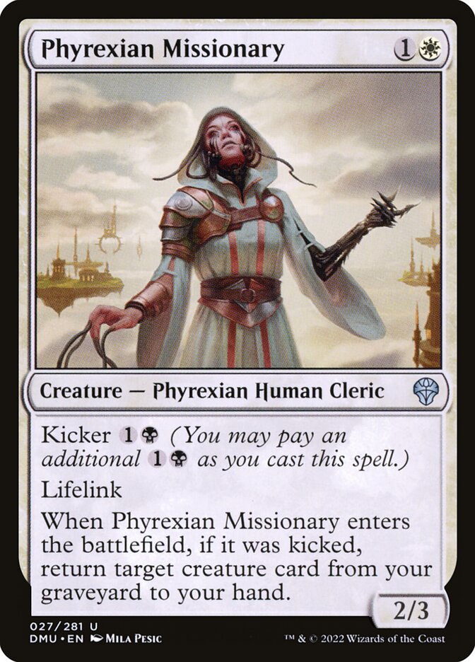 Phyrexian Missionary - Dominaria United (Uncommon) [DMU-27]