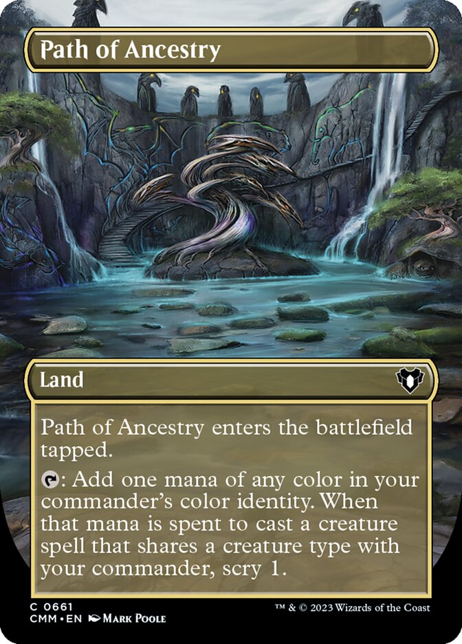 Magic-kaart Path of Ancestry CMM-661 uit Commander Masters (Common)