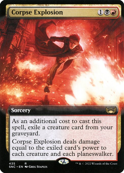 Corpse Explosion – Streets of New Capenna (SNC-435) Magic: The Gathering card | LC-REM-20260804-15383480893772-7f510ca1-8d33-4703-b36b-377b99bcc163 Imagen principal del producto
