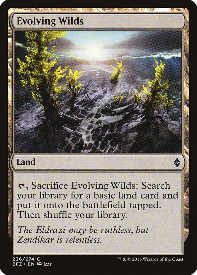 Evolving Wilds - Battle for Zendikar (Common) [BFZ-236] Image principale du produit