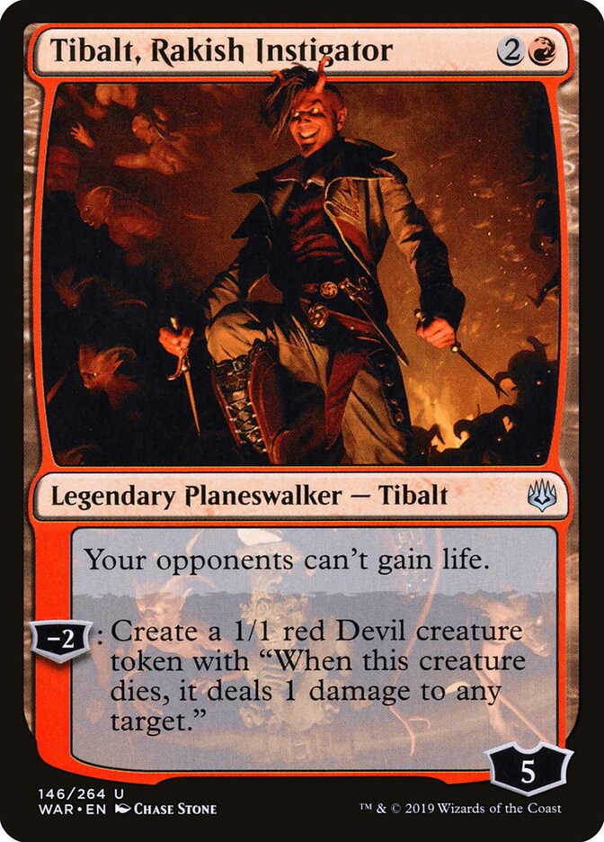 Tibalt, Rakish Instigator - War of the Spark (Uncommon) [WAR-146]