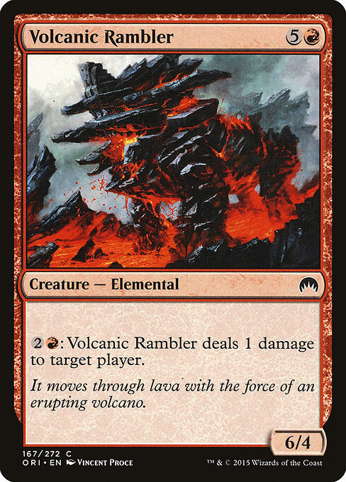 Volcanic Rambler – Magic Origins (ORI-167) Magic: The Gathering card | LC-REM-20260804-15909418762572-7fc075ee-16e9-4cf5-bbb0-7b3b4b9eb3f4