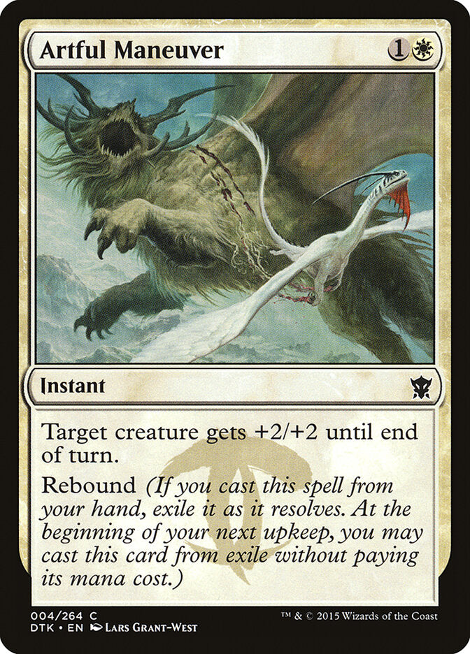 Artful Maneuver - Dragons of Tarkir (Common) [DTK-4] Imagen principal del producto