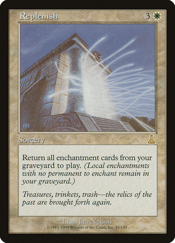 Magic-kaart Replenish UDS-15 uit Urza's Destiny (Rare) Hoofdafbeelding